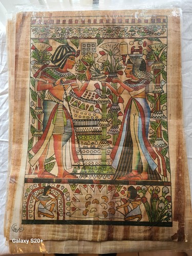 Bilder auf papyrus mit - auf,