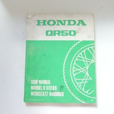 original Honda QR 50 Werkstatthandbuch Reparaturanleitung Handbuch Manual A1661