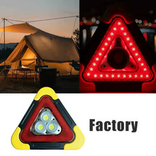 LED Warning Triangle Lamp Red