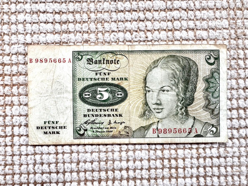 Sammlerstück deutsche mark - 5,