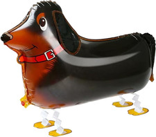 Laufender Hund Folienballon Geburtstag Deko Hundemotiv Party Kinder Geschenk