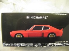 Minichamps Ford Capri RS 3100 ( 1974 ),1:18, unbespielt Werbemodell/Sondermodell