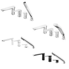 4 Loch Wannenarmatur