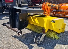 MTS Anbau Kehrmaschine 160cm Radlader Stapler Traktor hydraulisch angetrieben