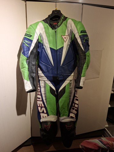 Dainese lederkombi grün gr - dainese,
