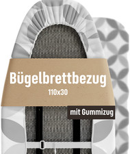 Bügelbrettbezug XXL 110x30 – Bügeltischbezug für Bügeltisch/Extra DICKES Polster
