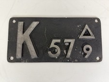 Lokschild Gattungsschild K 57