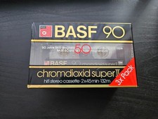 BASF CHROMDIOXID SUPER II-90-Audio Kassette -3x-Pack-Seltene Jubiläumsausgabe-