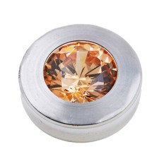 Micha Bunz Anhänger 950 Platin Zirkon Damen Designer Schmuck Markenschmuck