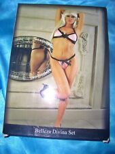 Sexy Damen Unterwäsche & Dessous Paket Konvolut Gr. S/M Slips Satin Set Nylons +