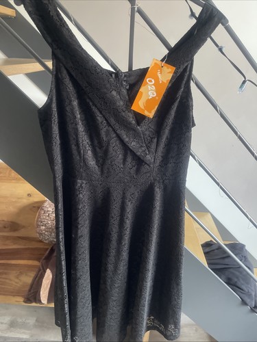 Kleid damen schwarz spitze - kleid,