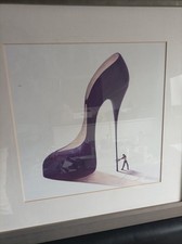 Kunstdruck "HighHeels"  48 cm x 48 cm -  gerahmt-  AllPosters.com-Inna Panasenko