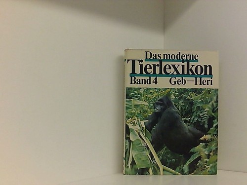 Das moderne tierlexikon band - moderne, tierlexikon,