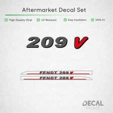 Fendt 209 V Decal Kit -