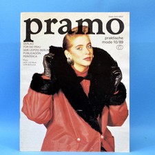 DDR Pramo 10 1989 Praktische Mode Schnittmuster Jeansmode Wintermode Klassik R