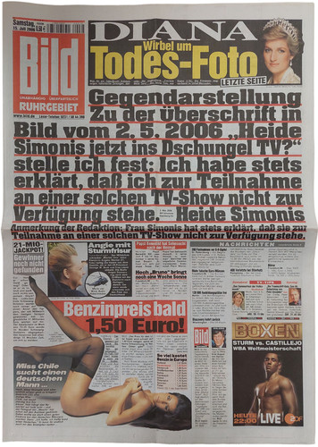 Bild zeitung 2006 - 15.07.2006, juli