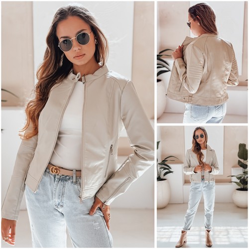 Damen kunstlederjacke - damen,