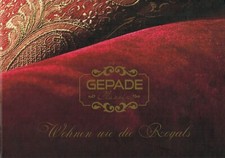 GEPADE Classic: Wohnen wie die Royals, Polstermöbel Pamme Delbrück, Katalog 2015