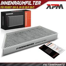 Innenraumfilter Pollenfilter für Peugeot 206 2L 2M 2D 2E/K 2A/C 1998-2012 1.4L