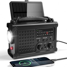 Kurbelradio Solar Notfallradio