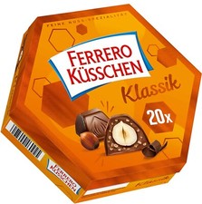 Ferrero Küsschen - 20 Stück - Geschenk Box Pralinen - 178 Gramm
