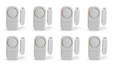 8x Kontaktalarm Tür Fenster Alarm Alarmanlage Haus Wohnung Schutz mit Batterien