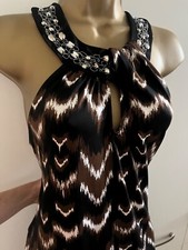 Body Flirt Kleid Braun Grosse S M 36 38 Sexy Urlaub Party