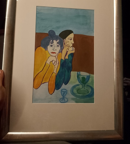 Pablo picasso gerahmter - pablo,