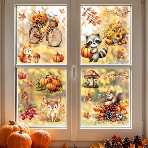Herbst fensterbilder statische - herbst,