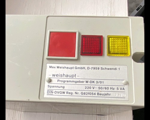 Weishaupt programmgeber dk - weishaupt, w-dk