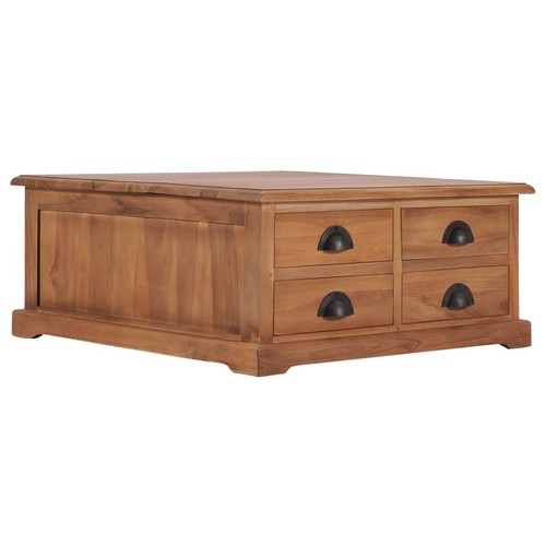 Teak massiv couchtisch - massiv,