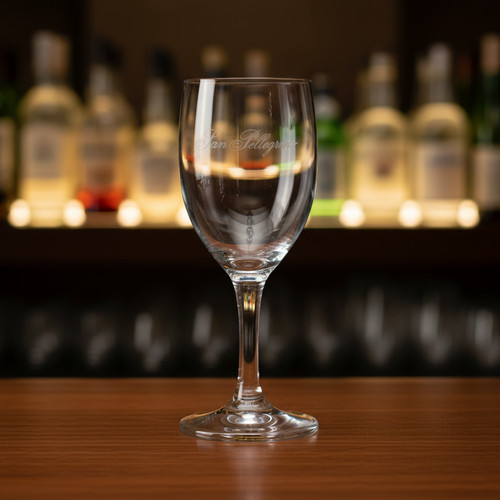 San pellegrino wasser glas - san,