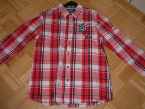 Camp david hemd rot - camp,