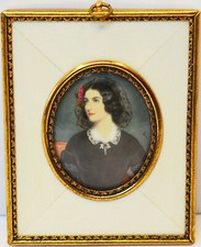 Feine Miniatur Malerei