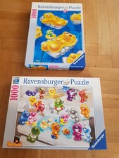 Ravensburger  - 2 x Gelini - Badespaß und Endlich Sommer - 1000 teile Puzzle