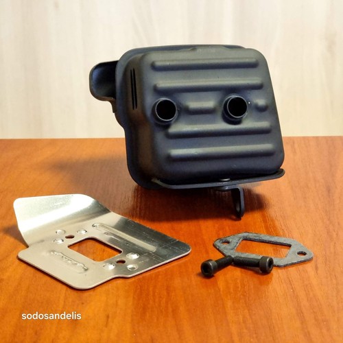 Auspuff schalldämpfer set - auspuff,