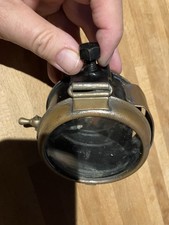 Antiker Fahrzeug Scheinwerfer Karbid Lampe Früher Motorrad Scheinwerfer Messing