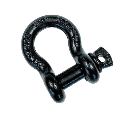Schäkel schwarz geschweift - schwarz,