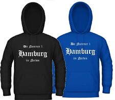 Hamburg Die Nummer 1 im Norden Hoodie Ultras, Ultra, Kapu, Trikot, Kapuzensweat
