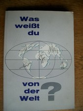 "WAS WEISST DU VON DER WELT ?"  Sammelalbum Birkel 1962