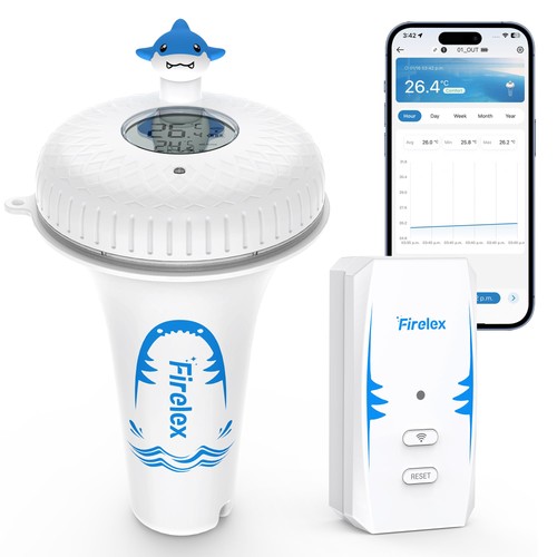 Pool thermometer funk - pool,