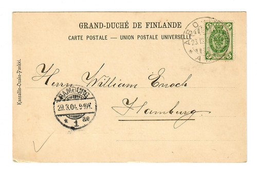 äbo 1904 nach hamburg - Äbo,, 1904,