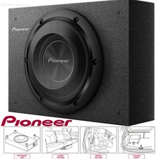 Pioneer TS-A2000LB 20cm 700 Watt Subwoofer flachen Gehäuse downfire Untersitz