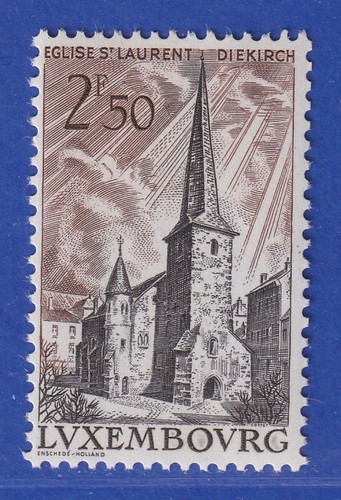 Luxemburg 1962 landschaften - luxemburg,