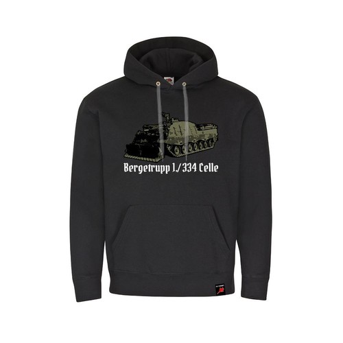 Hoodie bergepanzer büffel - hoodie,