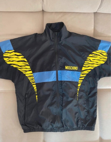 Moschino jacke panelled zebra - moschino,