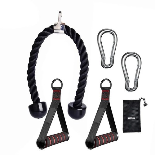 Trizepsseil kabelzug fitness - trizepsseil,