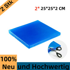 2* Sitzgel Motorrad Gel-Pad Sitz Gelkissen Sitzeinlage Dämpfung Matten 25*25*2cm