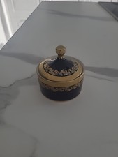 1x ZUCKERDOSE R PORZELLAN FINE CHINA MADE IN GDR ECHT KOBALT