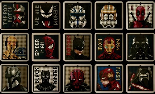Lego art wandbild starwars - wandbild, |